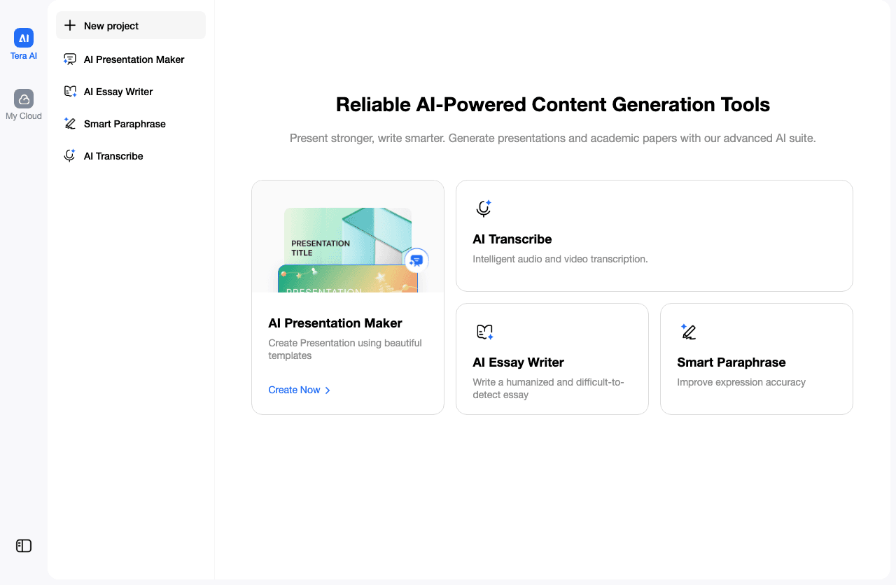 TeraBox Productivity & Collaboration showing 1tb free storage - Your Personal All-in-One AI Assistant for Cloud Storage